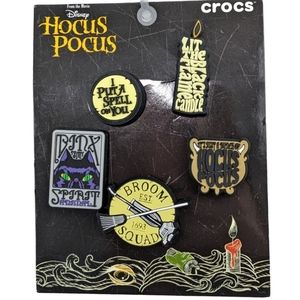 Disney Hocus Pocus Croc Jibbitz Shoe Charms